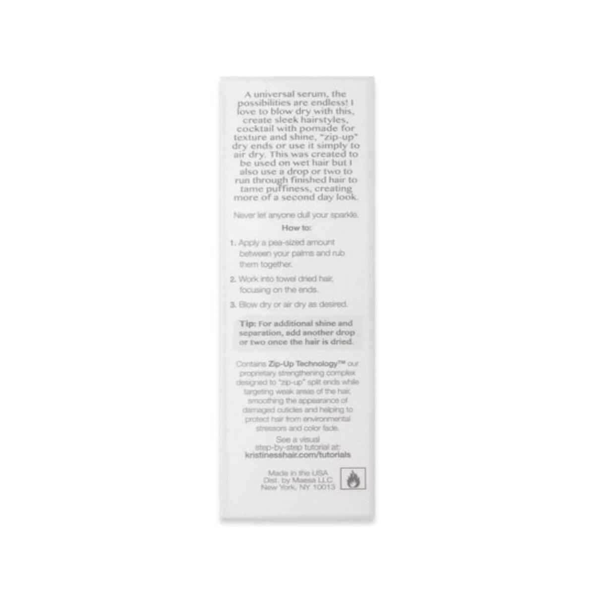 WEIGHTLESS SHINE WORKING SERUM (SUERO PARA BRILLO Y SUAVIDAD EN CABELLO SECO)
